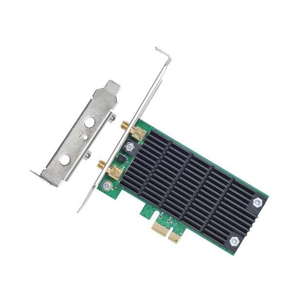 Tinklo plokštė 1200MBPS PCIE DUAL BAND ARCHER T4E TP-LINK