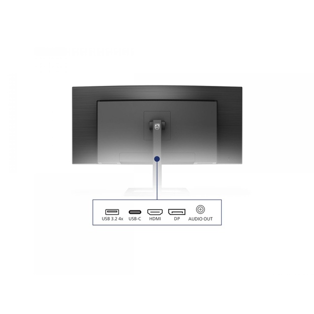Monitorius PHILIPS 346E2CUAE/00 34inch VA WLED 3440x1440 HDMI/DP