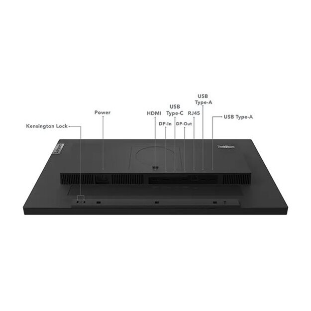 Monitorius LENOVO ThinkVision T24m-29 23.8inch IPS 16:9 1920x1080 250cd/m2 4ms HDMI DP USB TopSeller 42