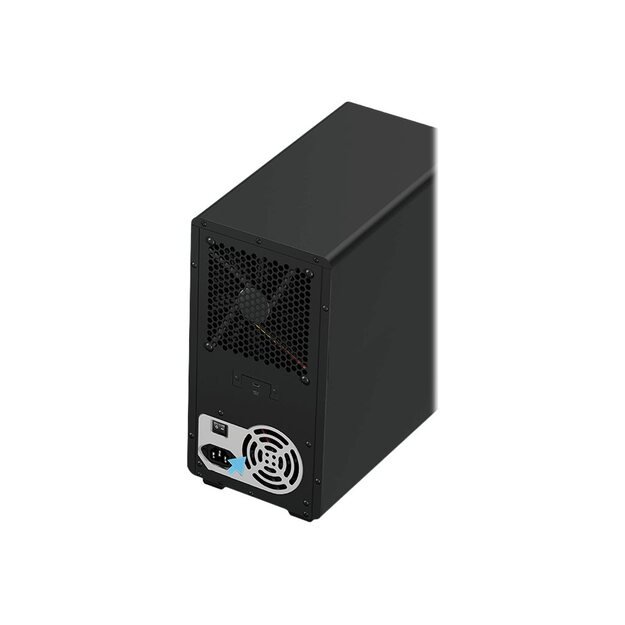 ICYBOX IB-3810-C31 External Enclosure 3.5inch HDD 10bay Case SATA I/II/III USB 3.1 RAID Black