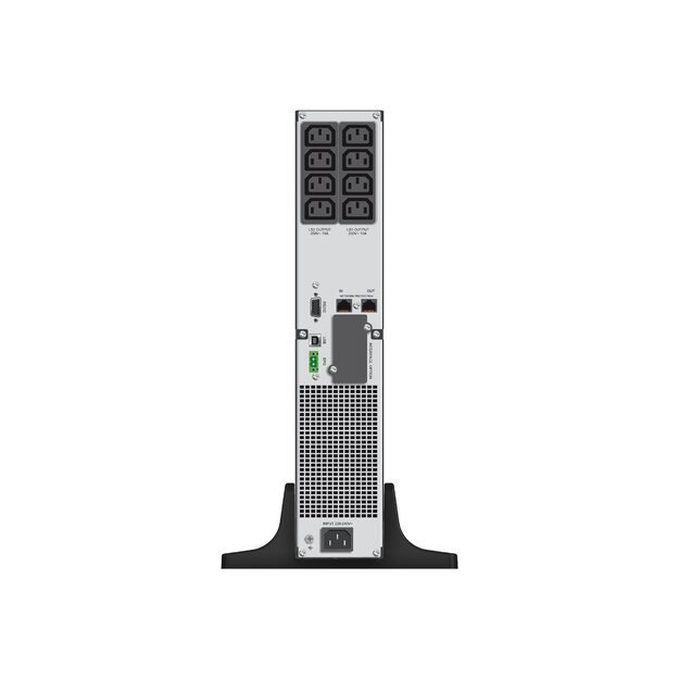 Nepertraukiamo maitinimo šaltinis UPS POWERWALK VI 1500 RT LCD HID Line-Interactive 1500VA, 19 2U, 8x IEC, RJ11/RJ45, USB, LCD