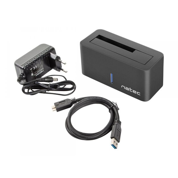 NATEC NSD-0954 Natec Docking Station KANGAROO Sata 2.5/3.5 HDD USB 3.0 + AC adapter