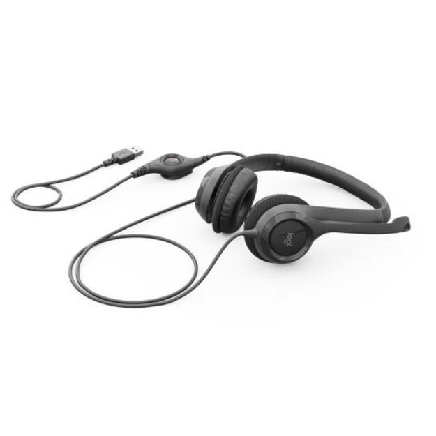 Ausinės HEADSET USB H390/981-000406 LOGITECH