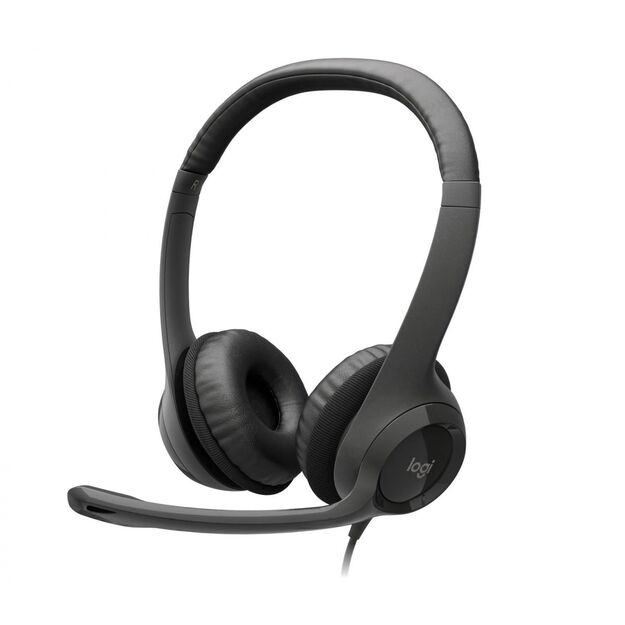 Ausinės HEADSET USB H390/981-000406 LOGITECH