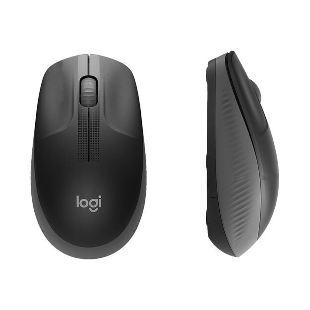 Kompiuterinė pelė belaidė LOGITECH M190 Full-size - CHARCOAL - EMEA