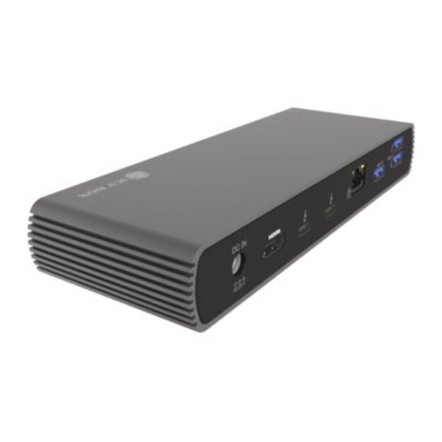 ICYBOX IB-DK8801-TB4 Thunderbolt 4 Type-C DockingStation 2x Thunderbolt 4 and 4x USB3.2 Gen 2 Type-A SD Card 11
