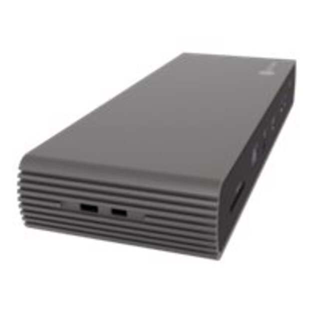 ICYBOX IB-DK8801-TB4 Thunderbolt 4 Type-C DockingStation 2x Thunderbolt 4 and 4x USB3.2 Gen 2 Type-A SD Card 1