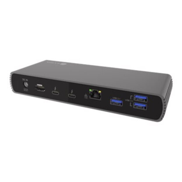 ICYBOX IB-DK8801-TB4 Thunderbolt 4 Type-C DockingStation 2x Thunderbolt 4 and 4x USB3.2 Gen 2 Type-A SD Card 14