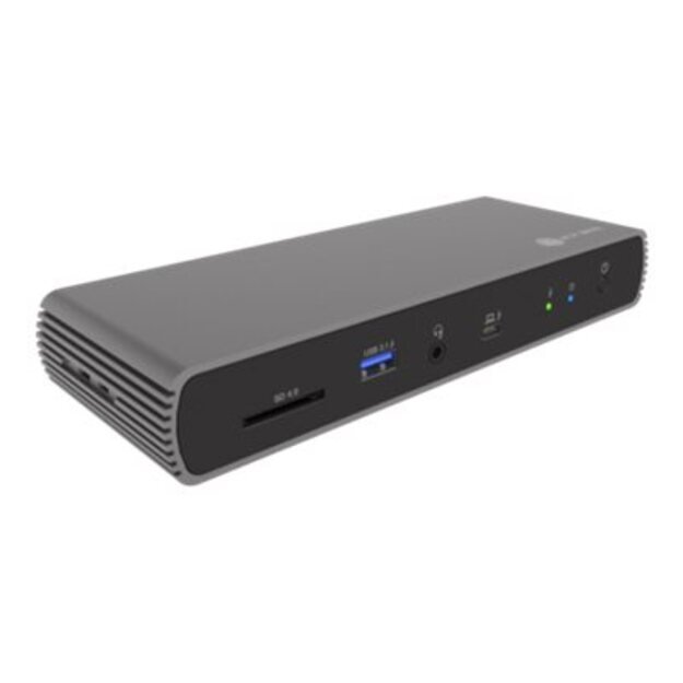 ICYBOX IB-DK8801-TB4 Thunderbolt 4 Type-C DockingStation 2x Thunderbolt 4 and 4x USB3.2 Gen 2 Type-A SD Card 12