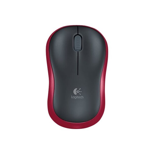 Kompiuterinė pelė belaidė MOUSE USB OPTICAL CORDL. M185/RED 910-002240 LOGITECH 1