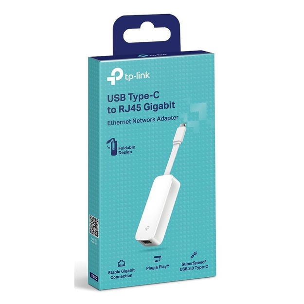 USB belaidžio tinklo adapteris USB-C 1000M UE300C TP-LINK