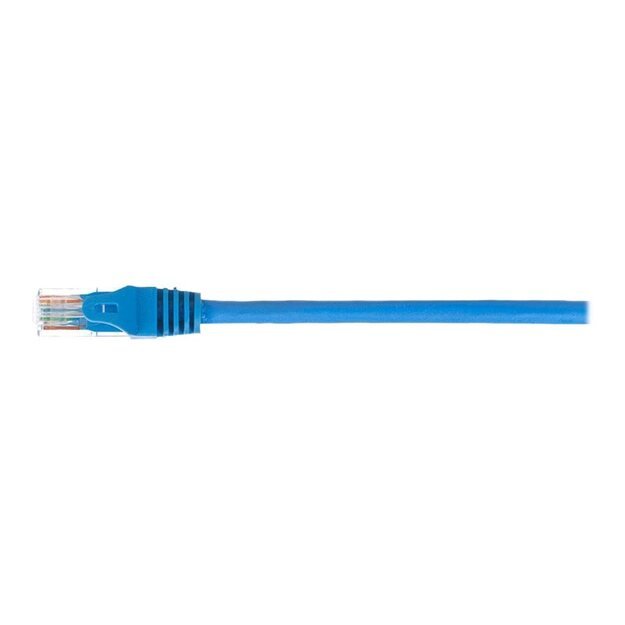 NETRACK BZPAT36B Netrack patch cable RJ45, snagless boot, Cat 6 UTP, 3m blue