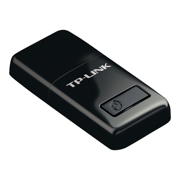 Belaidžio ryšio stiprintuvas TP-LINK N300 WLAN Mini-USB-Adapter, 2,4GHz, QSS-Taste, Autorun-Tool