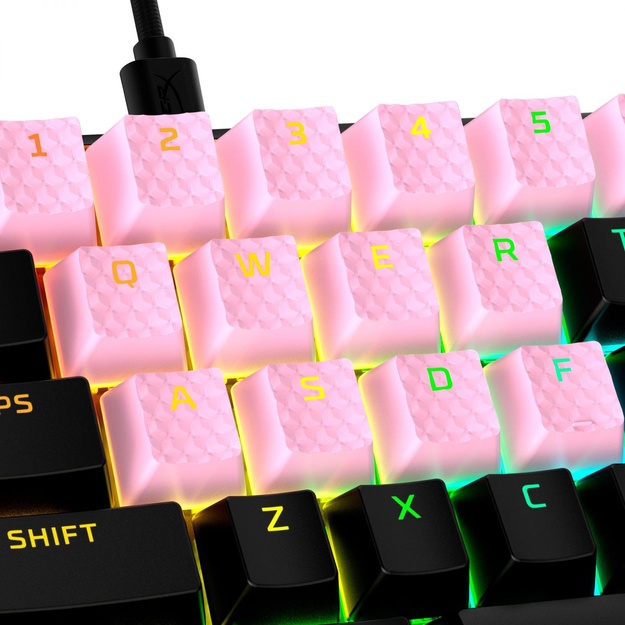 Klaviatūros mygtukai ACC KEYCAPS GAMING/PINK 519U0AA#ABA HYPERX
