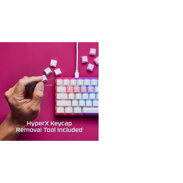 Klaviatūros mygtukai ACC KEYCAPS GAMING/PINK 519U0AA#ABA HYPERX