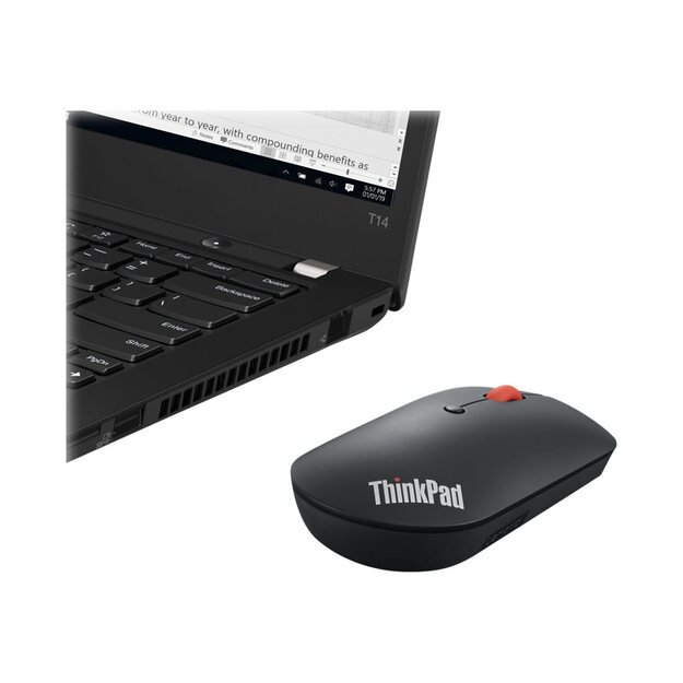 Kompiuterinė pelė belaidė LENOVO ThinkPad Bluetooth Silent Mouse 8