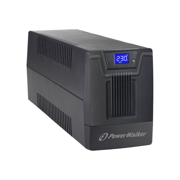 Nepertraukiamo maitinimo šaltinis UPS POWERWALKER Line-Interactive 1000VA SCL 4x PL 230V RJ11/45 In/Out USB