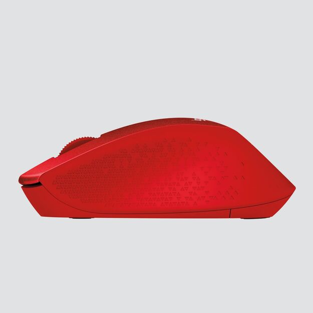 Kompiuterinė pelė belaidė OPTICAL WRL M330/SILENT RED 910-004911 LOGITECH