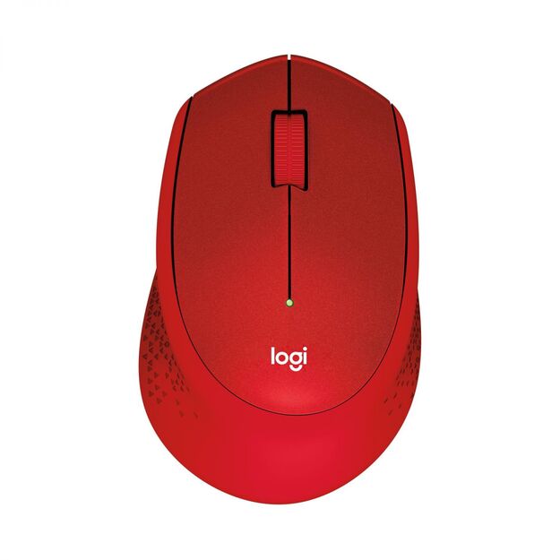 Kompiuterinė pelė belaidė OPTICAL WRL M330/SILENT RED 910-004911 LOGITECH