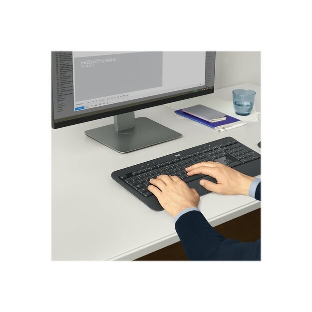 Klaviatūra + pelė komplektas KEYBOARD +MOUSE MK540 ADVANCED/ENG 920-008685 LOGITECH 13