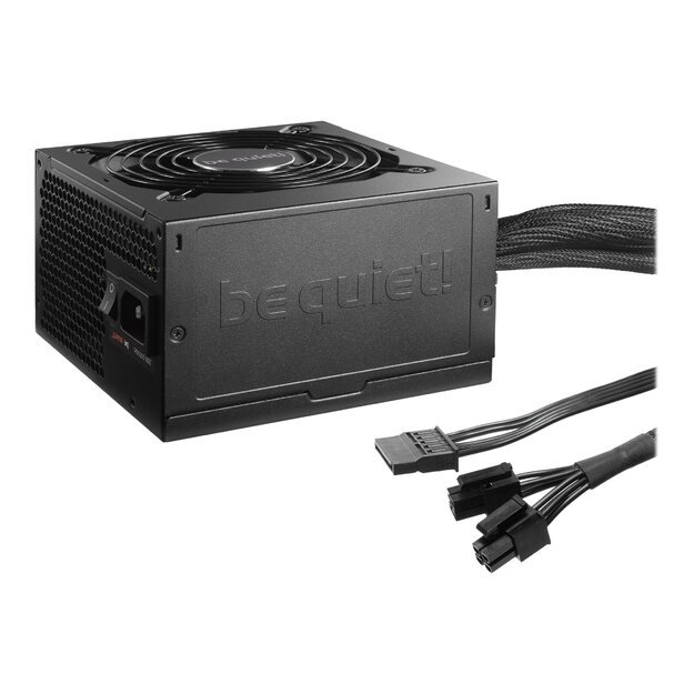 Maitinimo šaltinis kompiuteriui Power Supply|BE QUIET|600 Watts|Efficiency 80 PLUS BRONZE|PFC Active|MTBF 100000 hours|BN302