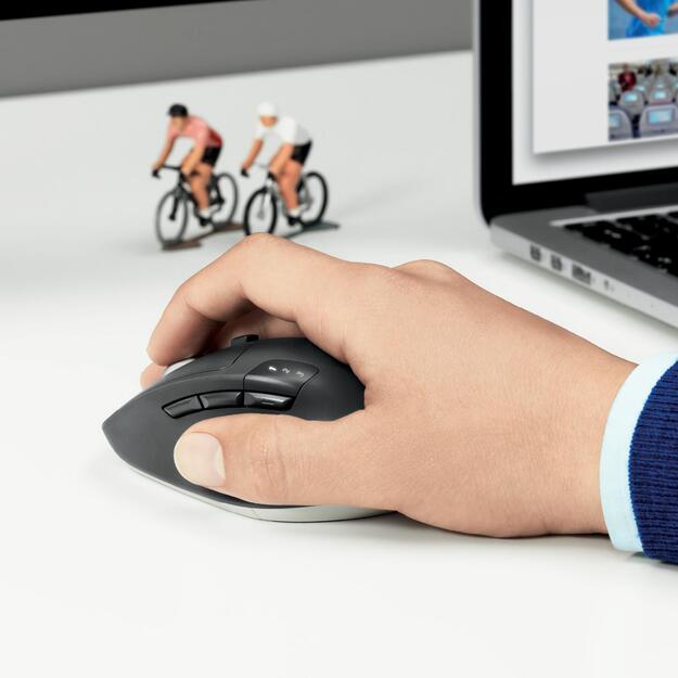 Kompiuterinė pelė belaidė MOUSE BLUETH OPTICAL M720/TRIATHLON 910-004791 LOGITECH