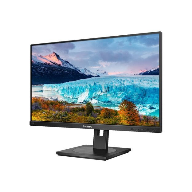 Monitorius PHILIPS 272S1AE/00 68.6cm 27inch LCD-Monitor VGA DVI-D DisplayPort HDMI USB