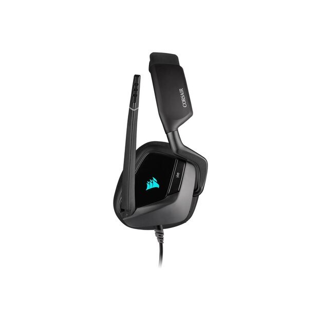 Ausinės CORSAIR VOID RGB ELITE USB Premium Gaming Headset with 7.1 Surround Sound Carbon EU Version