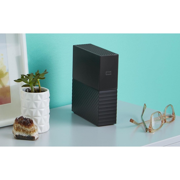 Išorinis kietasis diskas HDD |WESTERN DIGITAL|My Book|6TB|USB 3.0|Black|WDBBGB0060HBK-EESN