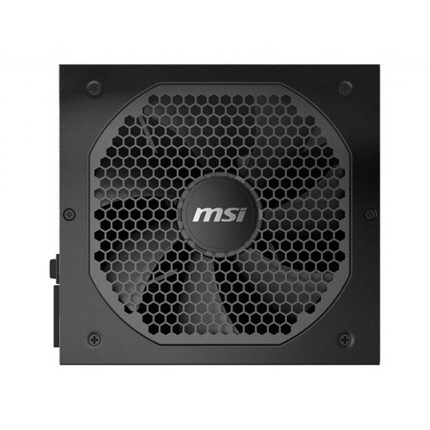 Power Supply|MSI|650 Watts|Efficiency 80 PLUS GOLD|PFC Active|MPGA650GF