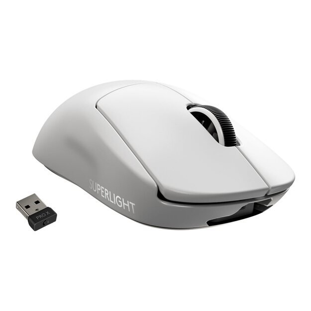 Kompiuterinė pelė belaidė LOGITECH Pro X Superlight Wireless Gaming Mouse - White - EWR2