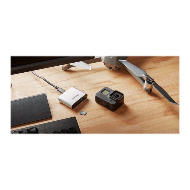 Atminties kortelių skaitytuvas MEMORY READER USB3.2 DUAL-SLOT/WFS-SDC KINGSTON