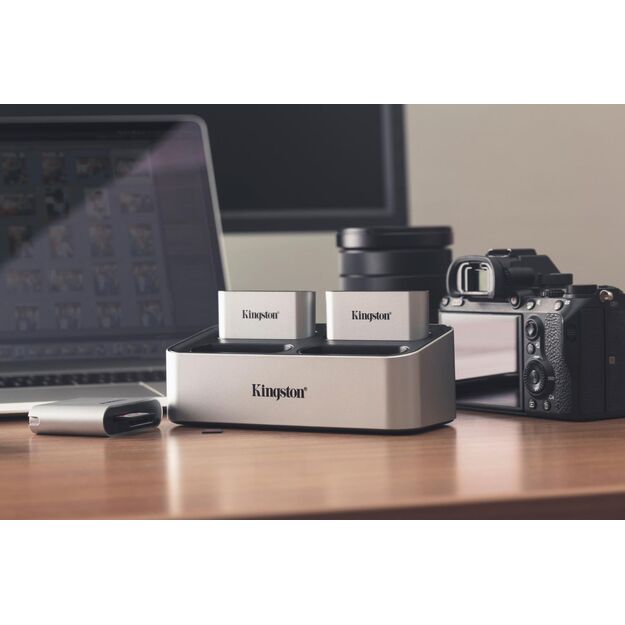 Atminties kortelių skaitytuvas MEMORY READER USB3.2 DUAL-SLOT/WFS-SDC KINGSTON 12