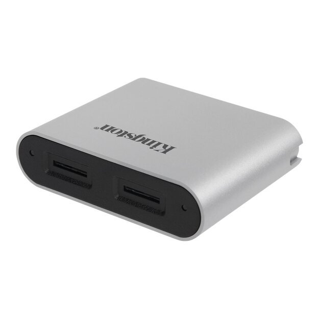 Atminties kortelių skaitytuvas MEMORY READER USB3.2 DUAL-SLOT/WFS-SDC KINGSTON