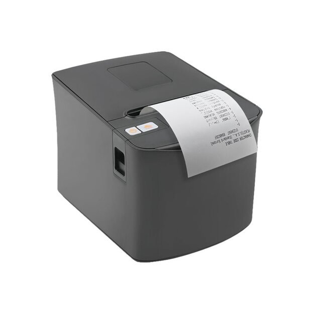 QOLTEC 50255 Receipt printer voucher thermal USB LAN