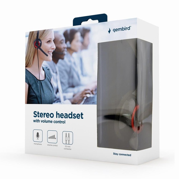 Ausinės HEADSET STEREO/MHS-002 GEMBIRD