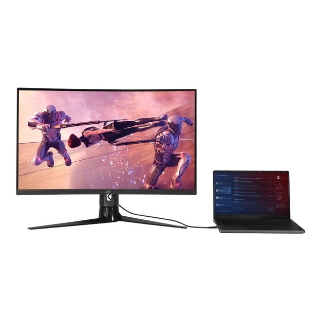 Monitorius ASUS ROG Strix XG32VC Curved 31.5inch WQHD 170Hz 1ms HDMI DP USB 3.0