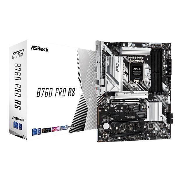 Pagrindinė plokštė MB B760 S1700 ATX/B760 PRO RS ASROCK