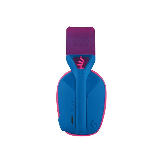 Ausinės LOGITECH G435 LightSpeed Wireless Gaming - BLUE - EMEA