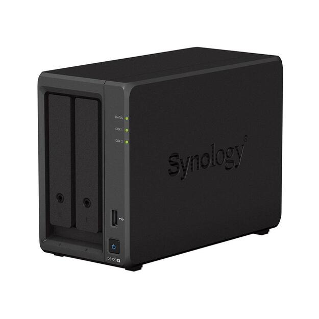 SYNOLOGY 2-Bay Diskstation Ryzen R1600 2GB DDR4 ECC SODIMM