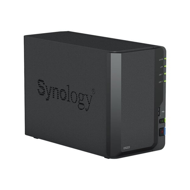 SYNOLOGY Desktop 2-BAY QUAD CORE 2GB RAM 25
