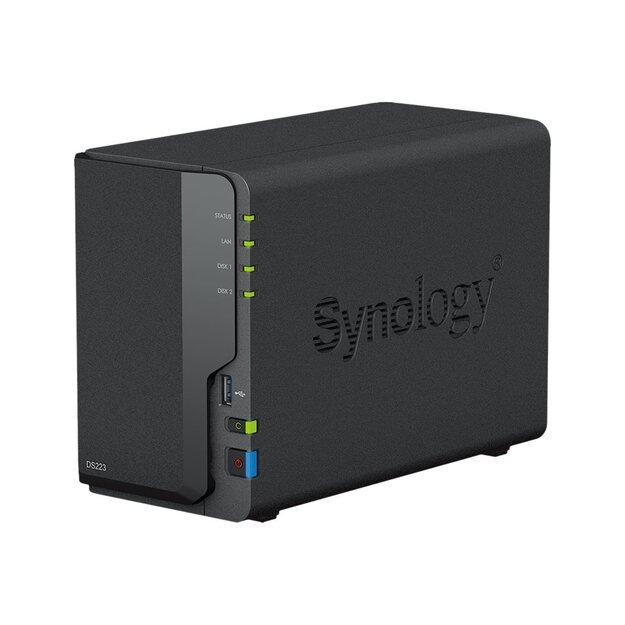 SYNOLOGY Desktop 2-BAY QUAD CORE 2GB RAM 23