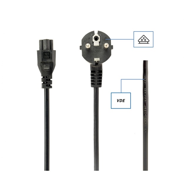 CABLE POWER C5 1M/PC-186-ML12-1M GEMBIRD