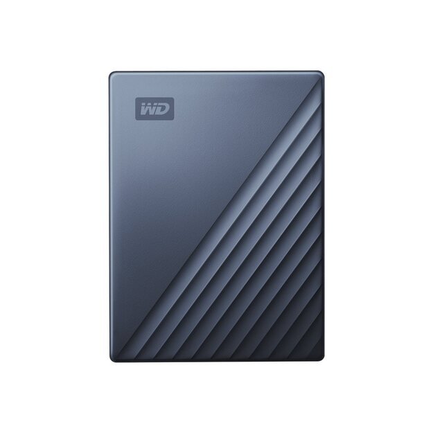 WD My Passport Ultra 4TB Blue USB-C/USB3.0 HDD 2.5inch Metal finish RTL portable extern 8