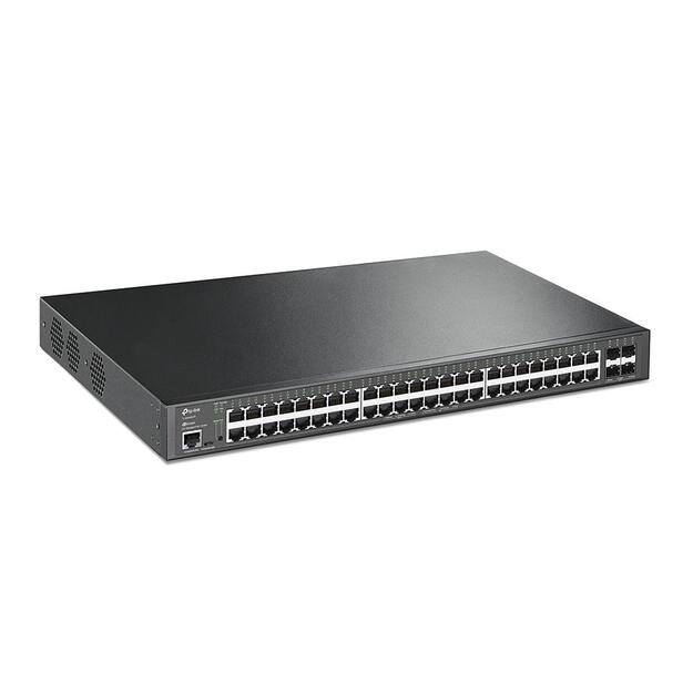 Switch|TP-LINK|Type L2+|Rack|48x10Base-T / 100Base-TX / 1000Base-T|4xSFP+|1|1|PoE+ ports 48|500 Watts|TL-SG3452XP