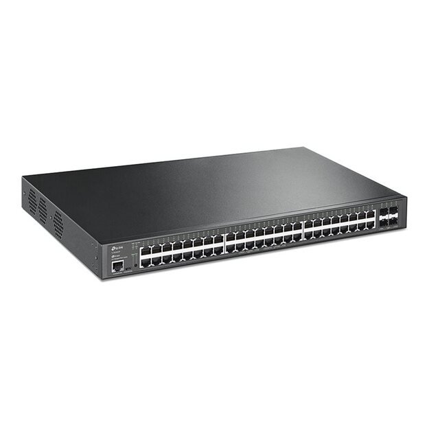 Komutatorius TP-LINK Type L2+ Rack 48x10Base-T 100Base-TX 1000Base-T 4xSFP+ 1 1 PoE+ ports 48 500W TL-SG3452XP 7