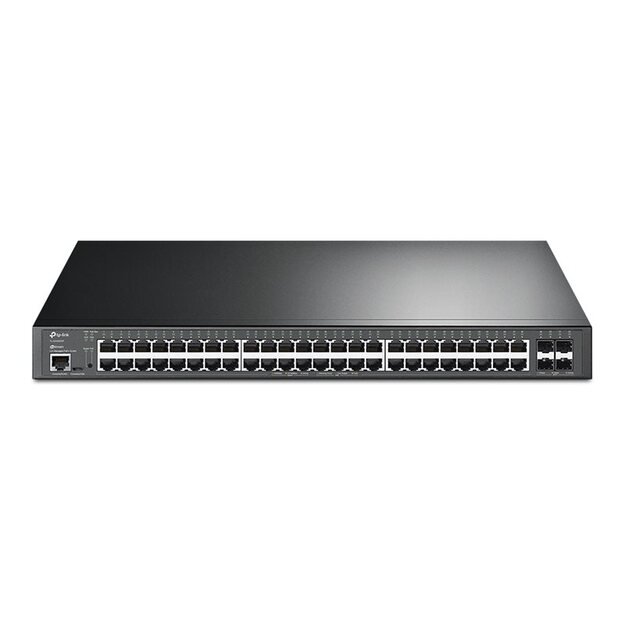Komutatorius TP-LINK Type L2+ Rack 48x10Base-T 100Base-TX 1000Base-T 4xSFP+ 1 1 PoE+ ports 48 500W TL-SG3452XP 8