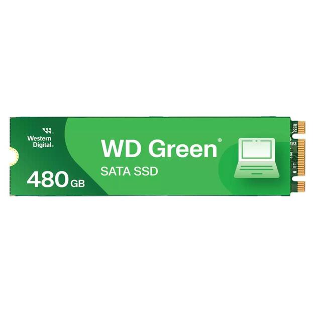 WD Green SATA 480GB Internal SSD Solid State Drive - SATA 6Gb/s M.2 2280 - WDS480G3G0B