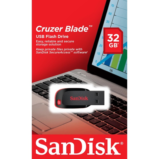 MEMORY DRIVE FLASH USB2 32GB/SDCZ50-032G-B35 SANDISK