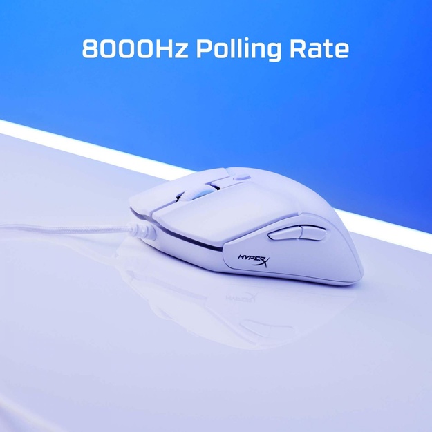 MOUSE USB OPTICAL PULSEFIRE/HASTE 2 WHITE HYPERX
